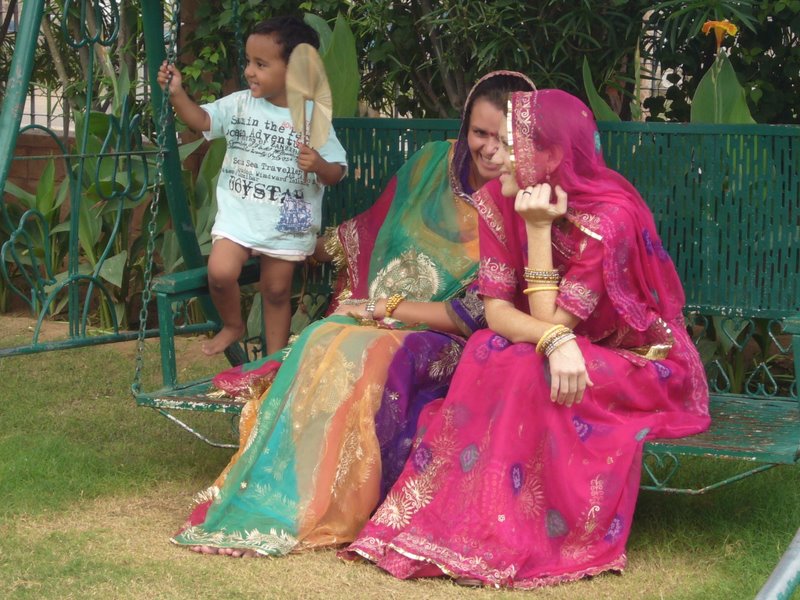 Travel - India - Rajasthan - Jodhpur - Newspaper Photoshoot - The Swing